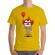 Tricou adler barbat nice clown galben