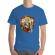 Tricou adler barbat the barbarian albastru azuriu