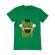 Tricou adler barbat two beer verde mediu