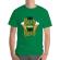 Tricou adler barbat two beer verde mediu