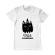 Tricou adler barbat witch purrrlease alb