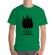 Tricou adler barbat witch purrrlease verde mediu
