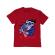 Tricou adler copil be positive rosu