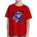 Tricou adler copil be positive rosu