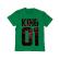 Tricou adler copil flower king verde mediu