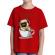 Tricou adler copil its coffee time rosu