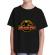 Tricou adler copil jurassic pug negru