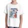 Tricou adler copil selfish alb