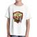 Tricou adler copil the barbarian alb