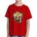 Tricou adler copil the barbarian rosu