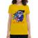 Tricou adler dama be positive galben