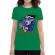 Tricou adler dama be positive verde mediu