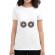 Tricou adler dama boobs rhythm alb