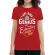 Tricou adler dama born genius rosu