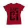 Tricou adler dama flower queen rosu