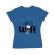Tricou adler dama i am the wife albastru azuriu