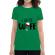 Tricou adler dama i am the wife verde mediu