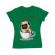 Tricou adler dama its coffee time verde mediu