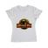 Tricou adler dama jurassic pug alb
