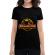 Tricou adler dama jurassic pug negru