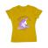 Tricou adler dama lets drink galben