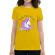 Tricou adler dama lets drink galben