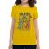 Tricou adler dama selfish galben