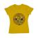 Tricou adler dama support your local hookers galben