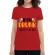 Tricou adler dama take me to my wife rosu