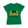 Tricou adler dama take me to my wife verde mediu