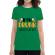 Tricou adler dama take me to my wife verde mediu