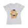 Tricou adler dama two beer alb