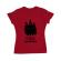 Tricou adler dama witch purrrlease rosu