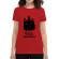 Tricou adler dama witch purrrlease rosu