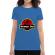 Tricou adler dama worked out albastru azuriu
