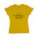 Tricou mireasa adler last name galben
