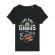 Tricou stanley stella dama born genius negru