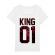 Tricou stanley stella dama flower king alb