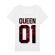 Tricou stanley stella dama flower queen alb