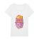 Tricou stanley stella dama homer donut alb