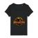 Tricou stanley stella dama jurassic pug negru