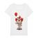 Tricou stanley stella dama nice clown alb