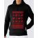 Hoodie barbat cu gluga reindeers negru