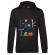 Hoodie barbat cu gluga trick or treat negru