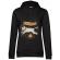 Hoodie dama cu gluga stay furrious negru