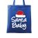 Sacosa din panza santa baby albastru regal