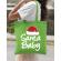 Sacosa din panza santa baby verde mar