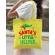Sacosa din panza santas little helper galben