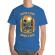 Tricou adler barbat catch a fish albastru azuriu
