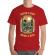 Tricou adler barbat catch a fish rosu